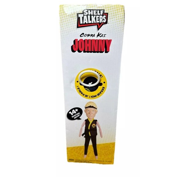 12" Talking Plush Johnny Cobra Kai Series Pull String Toy Collectible New In Box - Picture 3 of 6